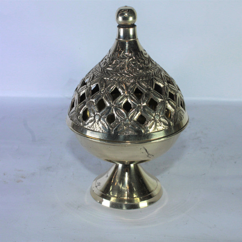 Brass Dhuna Dhoop Dani with Handle