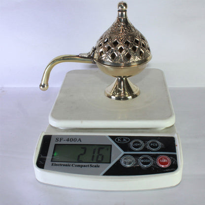 Brass Dhuna Dhoop Dani with Handle