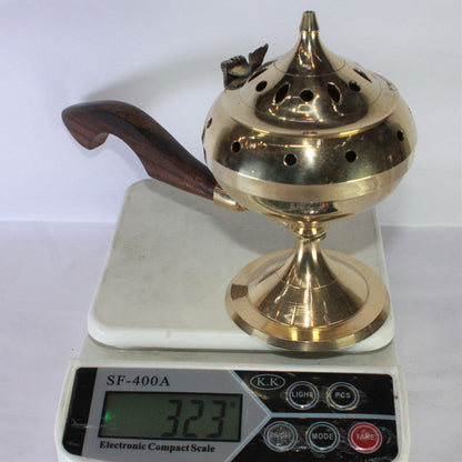 Brass Dhuna Dhoop Dani with Handle