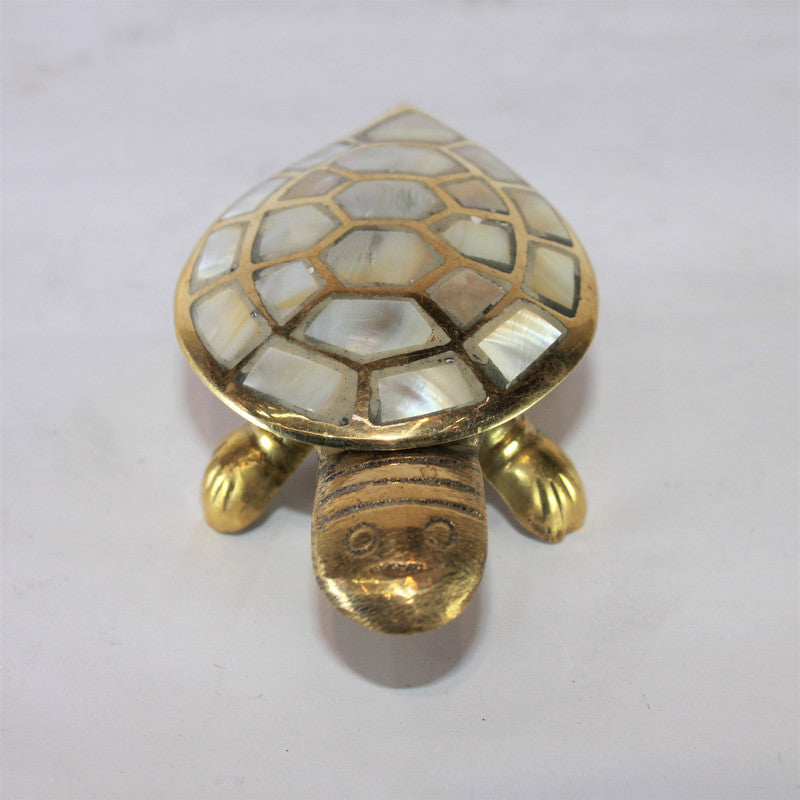 Brass Tortoise for Good Luck Showpiece