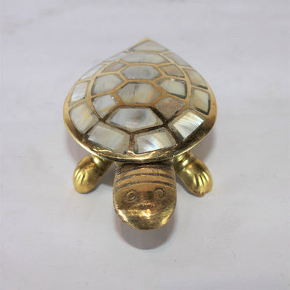 Brass Tortoise for Good Luck Showpiece