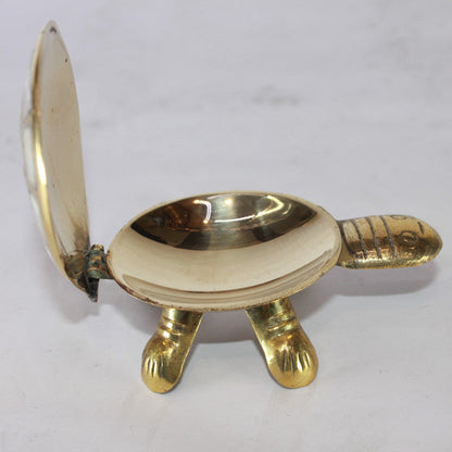 Brass Tortoise for Good Luck Showpiece