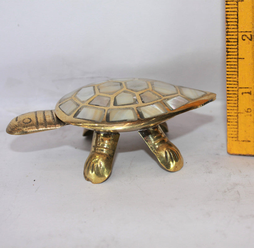 Brass Tortoise for Good Luck Showpiece