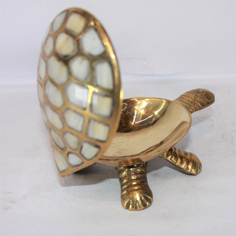 Brass Tortoise for Good Luck Showpiece