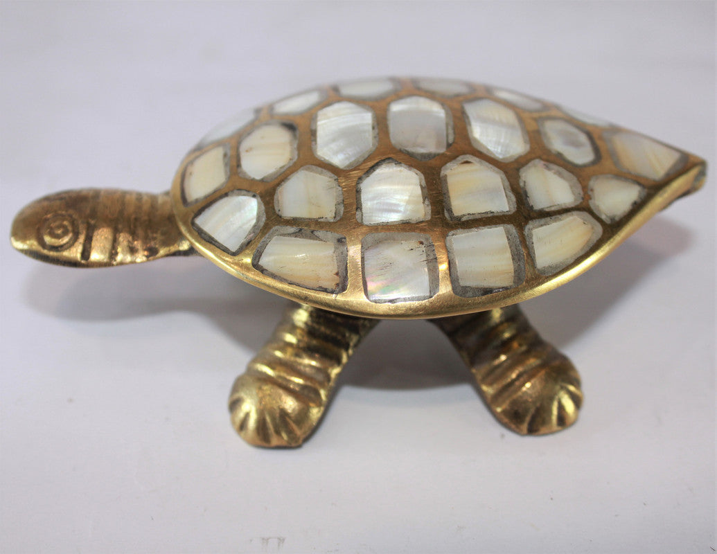 Brass Tortoise for Good Luck Showpiece