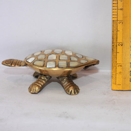 Brass Tortoise for Good Luck Showpiece