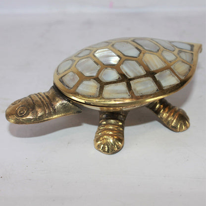 Brass Tortoise for Good Luck Showpiece