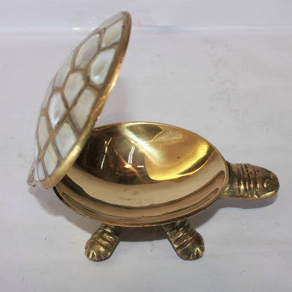 Brass Tortoise for Good Luck Showpiece