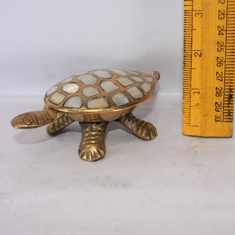 Brass Tortoise for Good Luck Showpiece