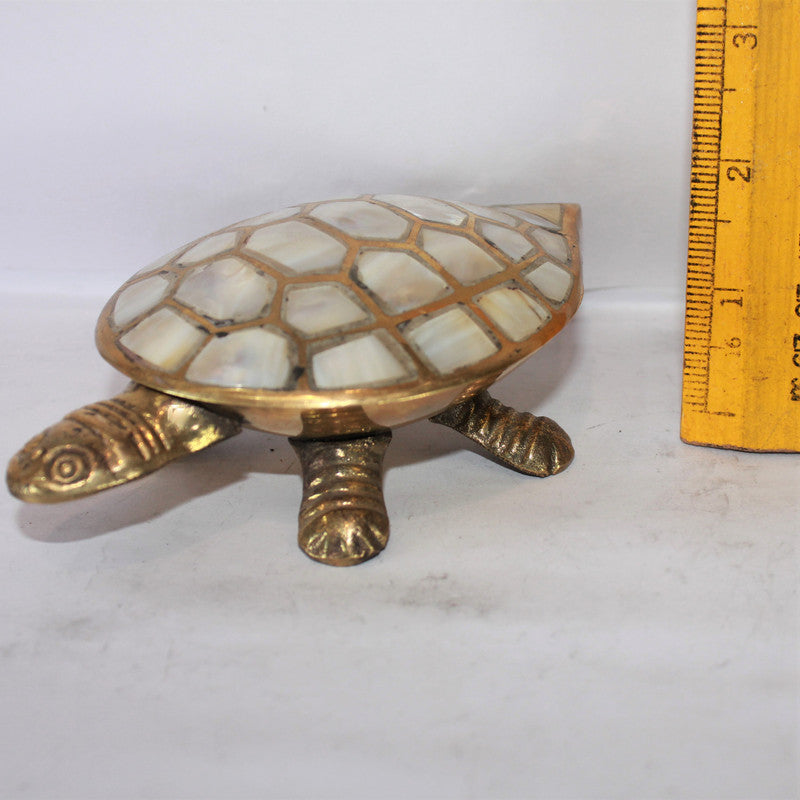 Brass Tortoise for Good Luck Showpiece