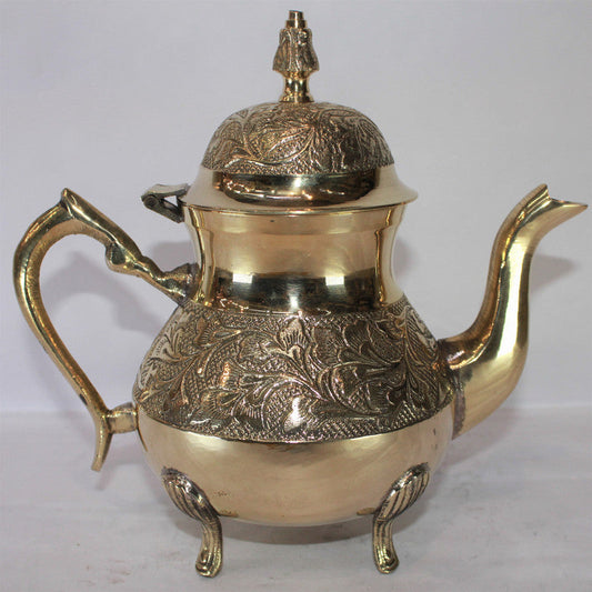 Brass Designer Tea Pot Ketali Kettle