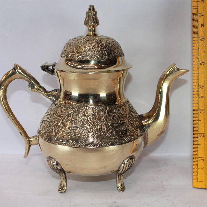 Brass Designer Tea Pot Ketali Kettle