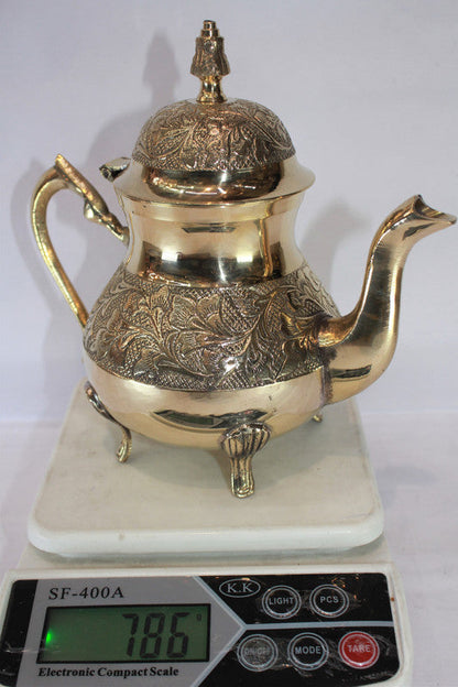 Brass Designer Tea Pot Ketali Kettle