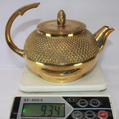 Brass Designer Tea Pot Ketali Kettle