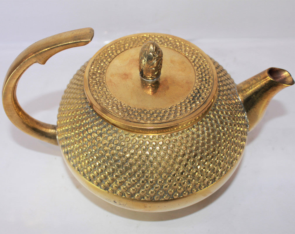 Brass Designer Tea Pot Ketali Kettle