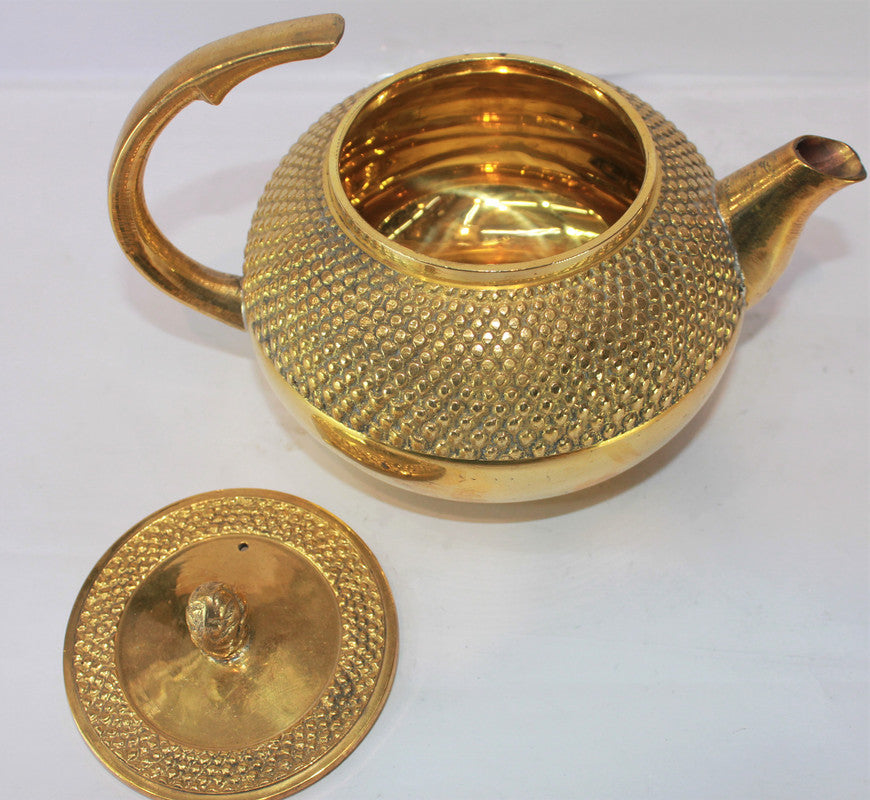 Brass Designer Tea Pot Ketali Kettle