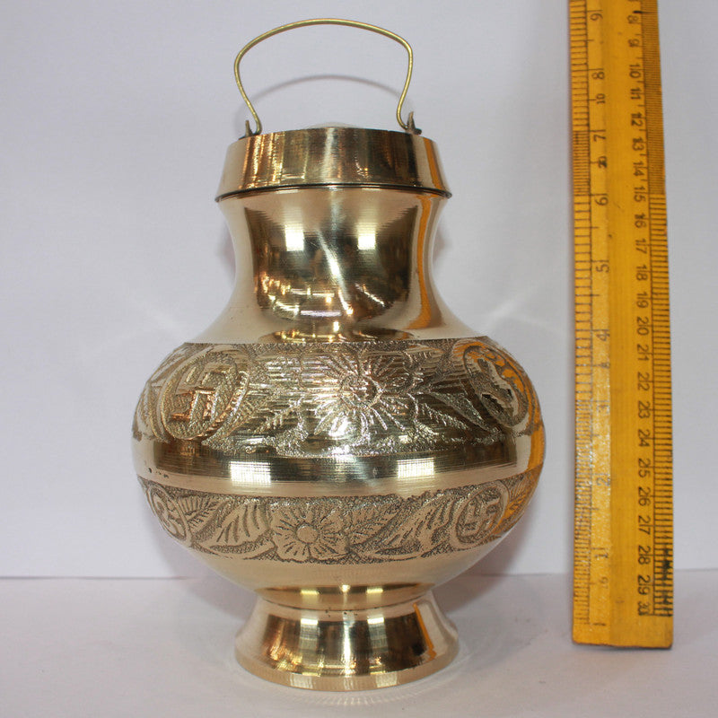 Brass Gangajali Lota Kalash