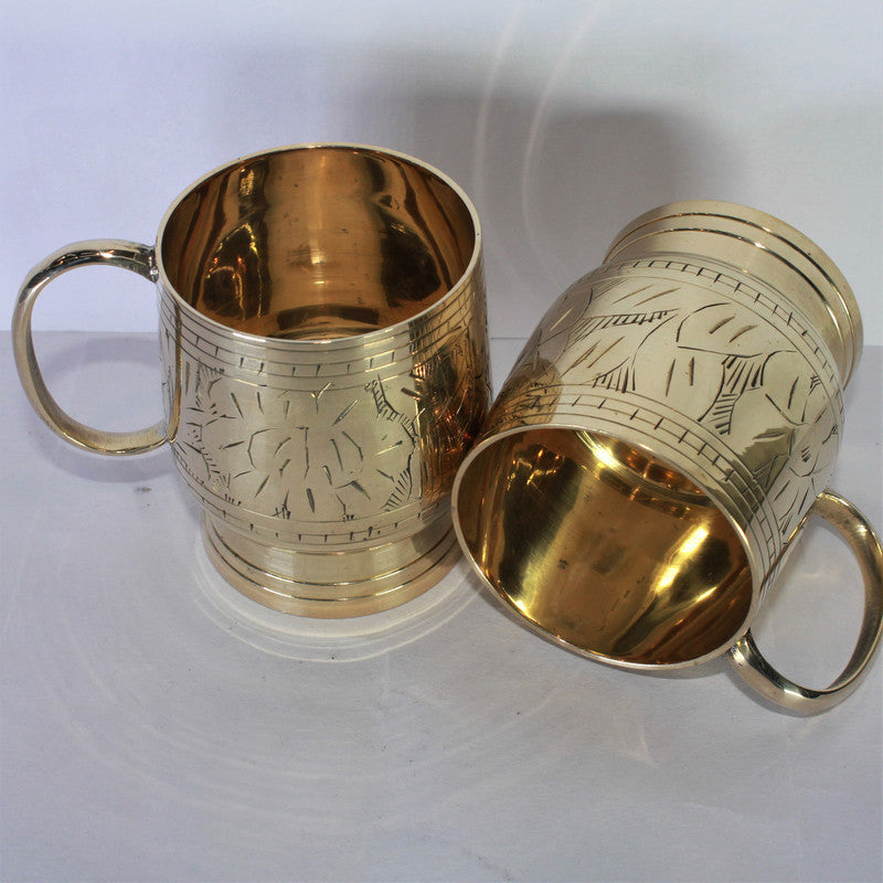 Brass Cup Set of 2