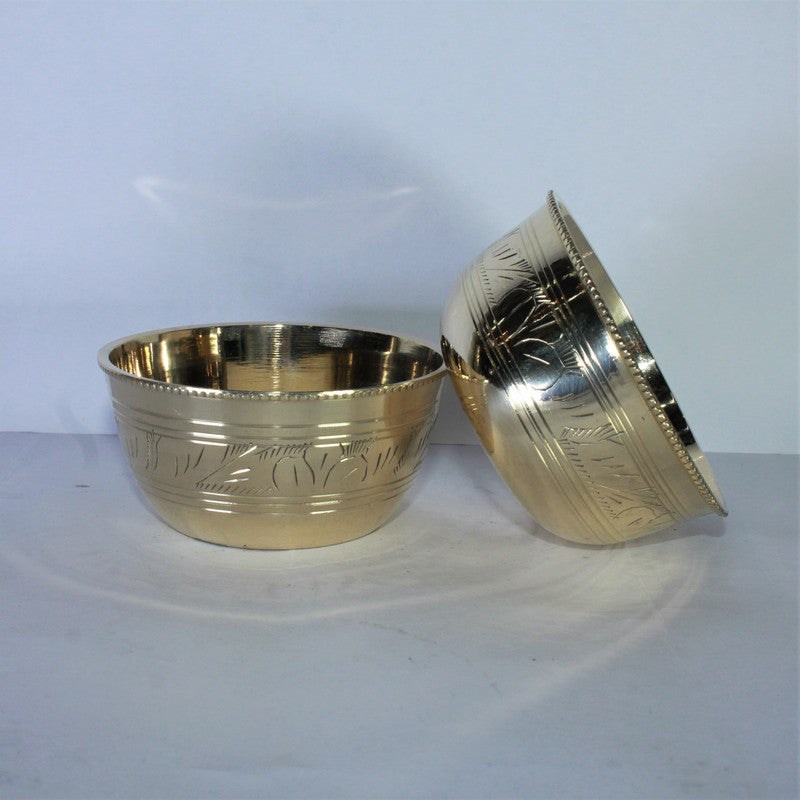 Brass Bowl Katori Set of 2