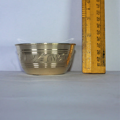 Brass Bowl Katori Set of 2