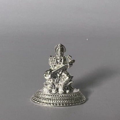 Pure Silver Saraswathi Devi