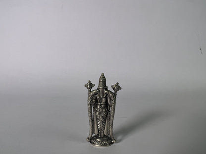 Pure Silver 92.5 Venkateshwar Swamy Antique