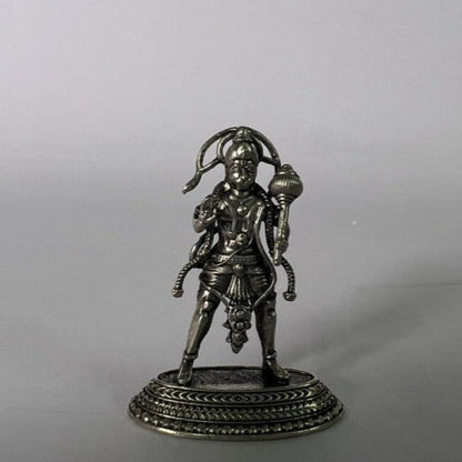 Pure Silver 92.5 Hanuman Antique