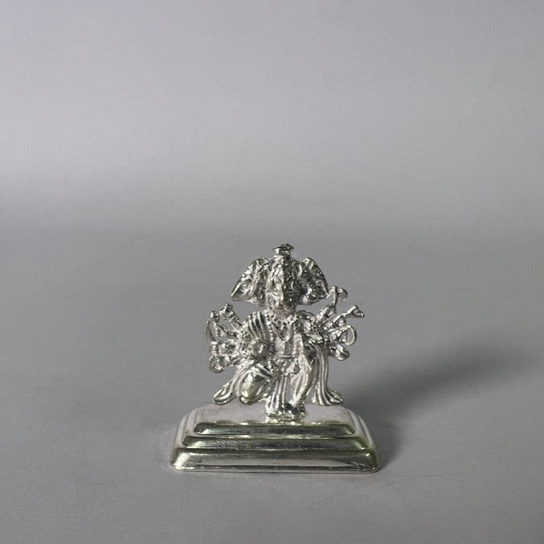 Pure Silver Panchamukhi Hanuman