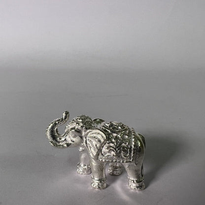 Pure Silver Elephant Pairs