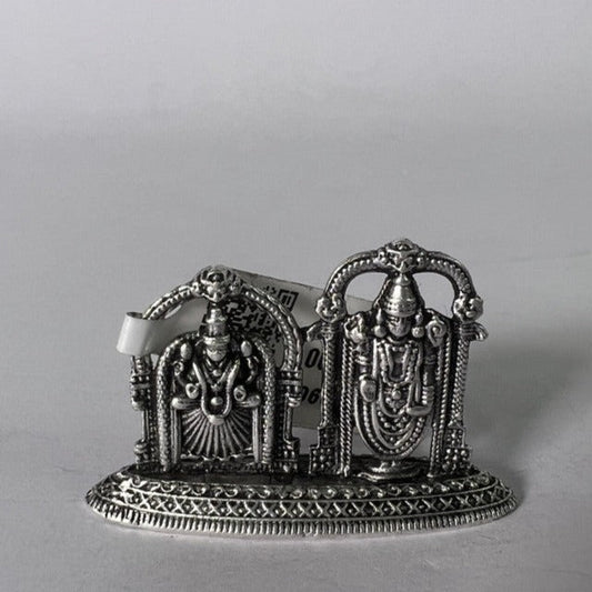 Pure Silver Balaji And Padmavathi Idol 7.05g - PUSHMYCART