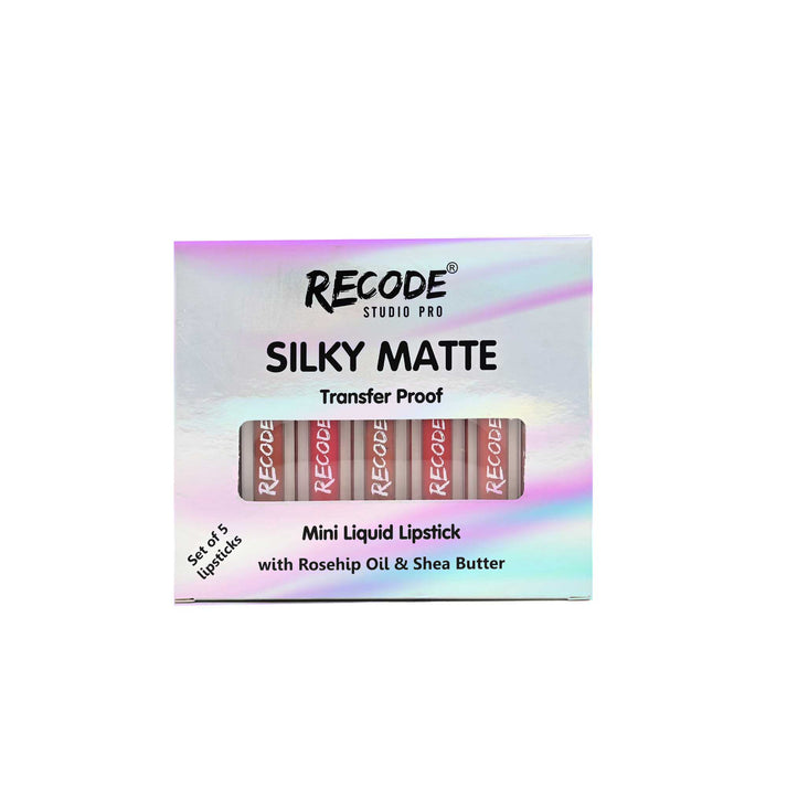 Recode-5-SILKY-MATTE-MINI-LIQUID-LIPSTICKS---6.25-ML