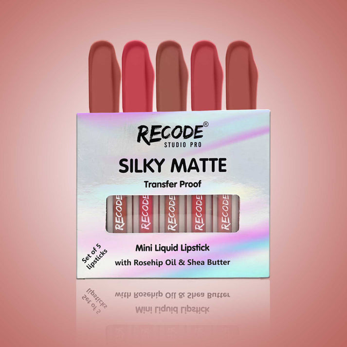 Recode-5-SILKY-MATTE-MINI-LIQUID-LIPSTICKS---6.25-ML