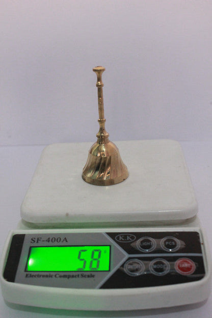 Brass Pooja Bell with Beautiful Handle