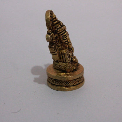 Brass Lord Ganesh Ji Idol Statue