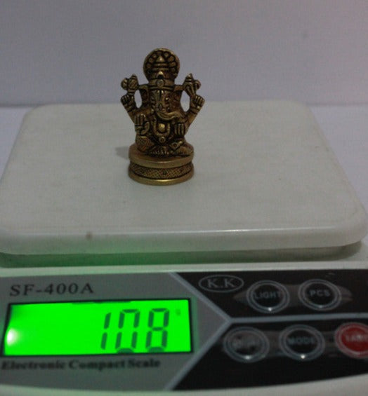 Brass Lord Ganesh Ji Idol Statue