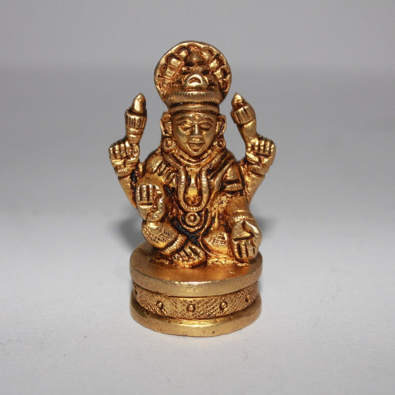 Brass Kuber Ji Idol Statuem