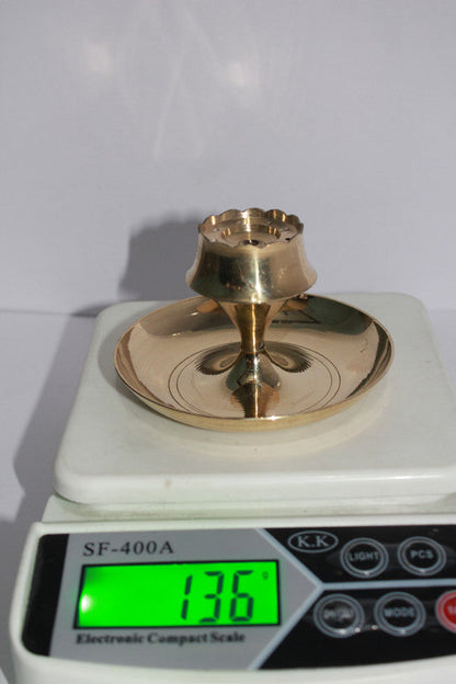 Brass Round Agarbatti Stand