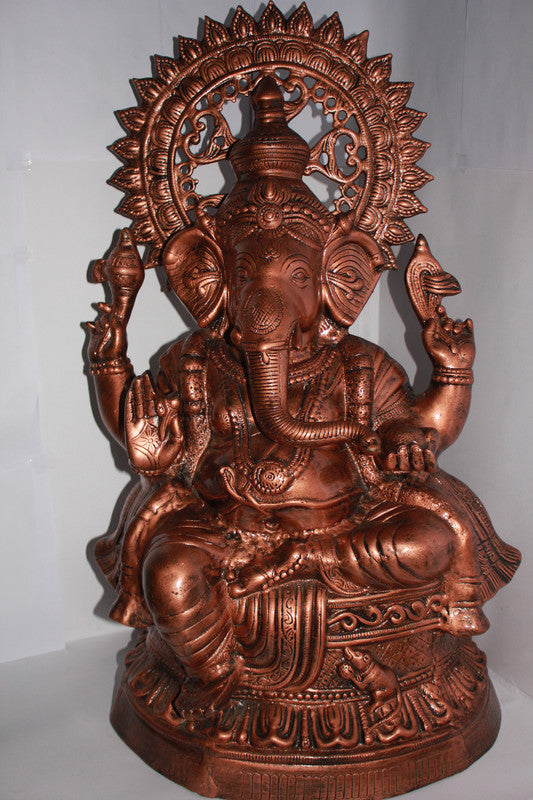 Bronze Ganesh Ji Statue