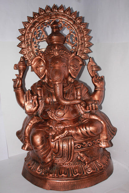 Bronze Ganesh Ji Statue