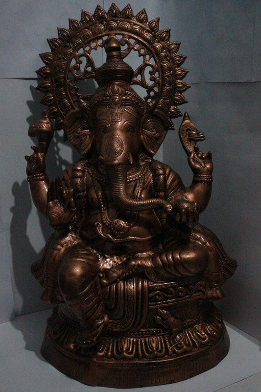 Bronze Ganesh Ji Statue