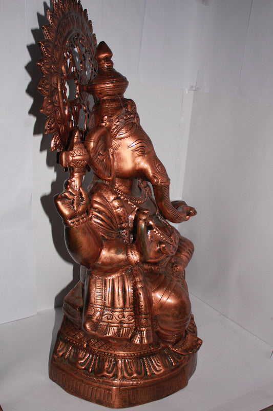 Bronze Ganesh Ji Statue