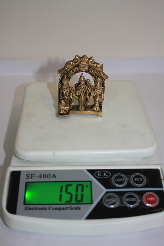 Brass Ram Darbar God Idol Statue