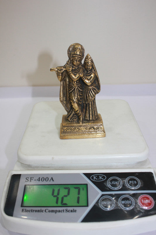 Brass Radha Krishan Statue