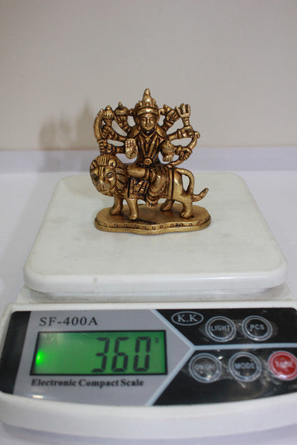 Brass Durga Ji Goddess Idol Statue