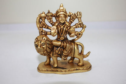 Brass Durga Ji Goddess Idol Statue