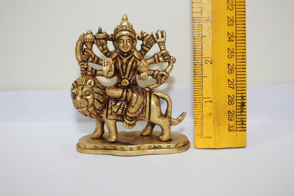 Brass Durga Ji Goddess Idol Statue