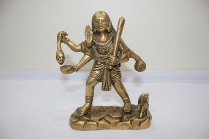 Brass Showpiece Bhairav Baba Statue