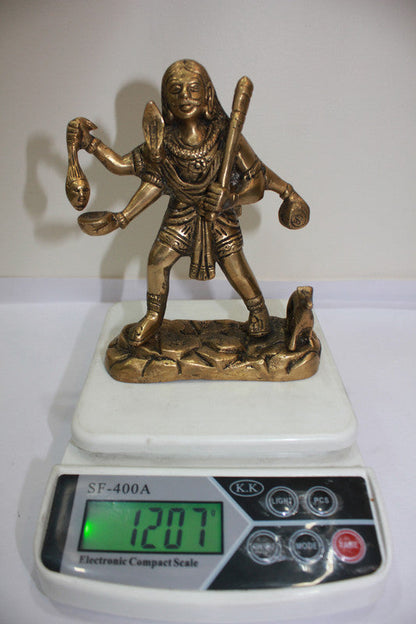 Brass Showpiece Bhairav Baba Statue