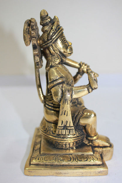 Brass Hanuman Ji God Idol Statue