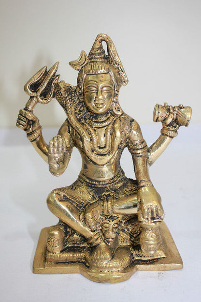 Brass Shiv Ji Idol Statue